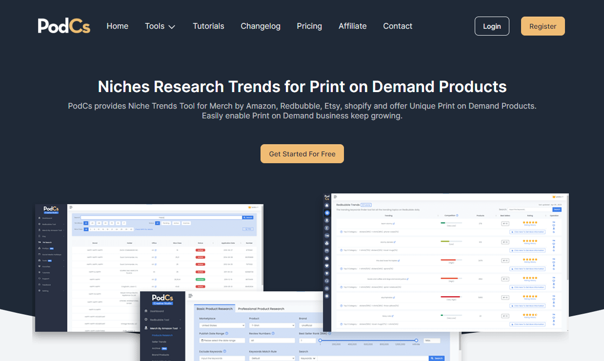 PodCs - print on demand research tool